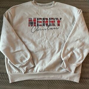 Cream Christmas Sweater
